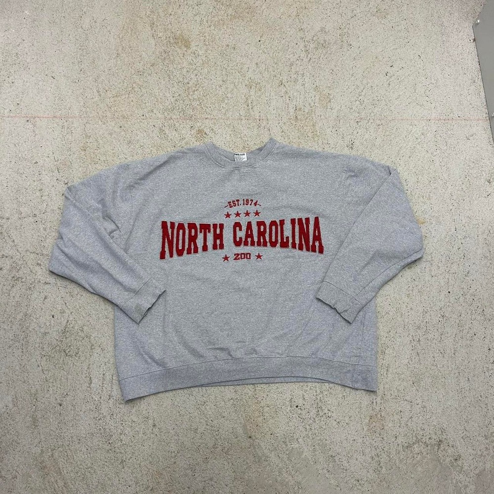vintage north carolina zoo crewneck